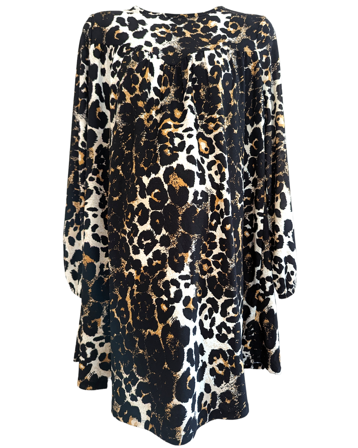 Wednesday's Girl Maternity Animal Print Dress Size 10