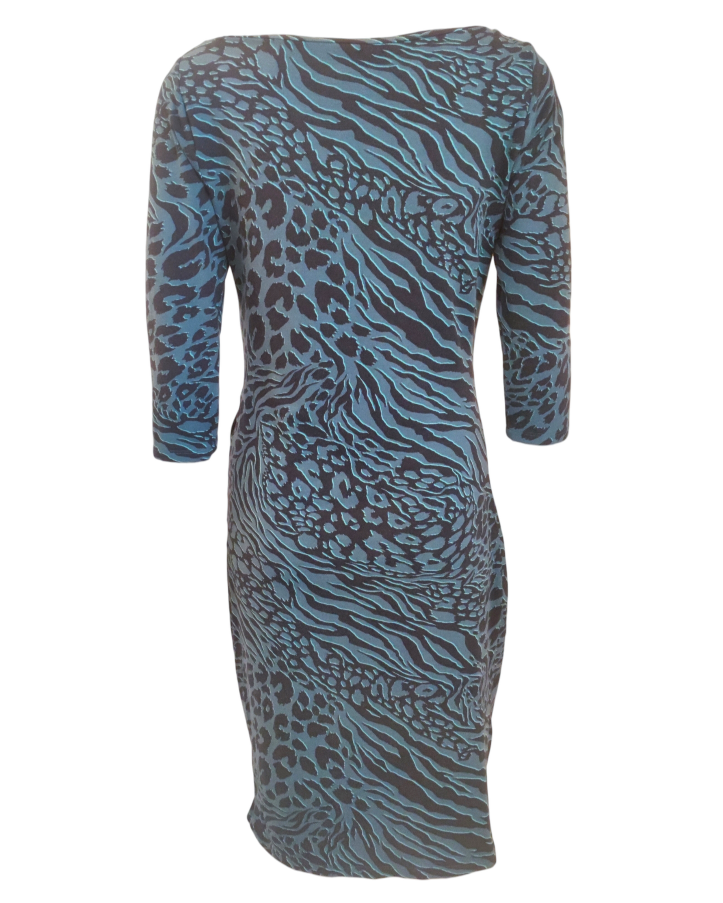 Tilbea Green Animal Print Audrey Dress Size M